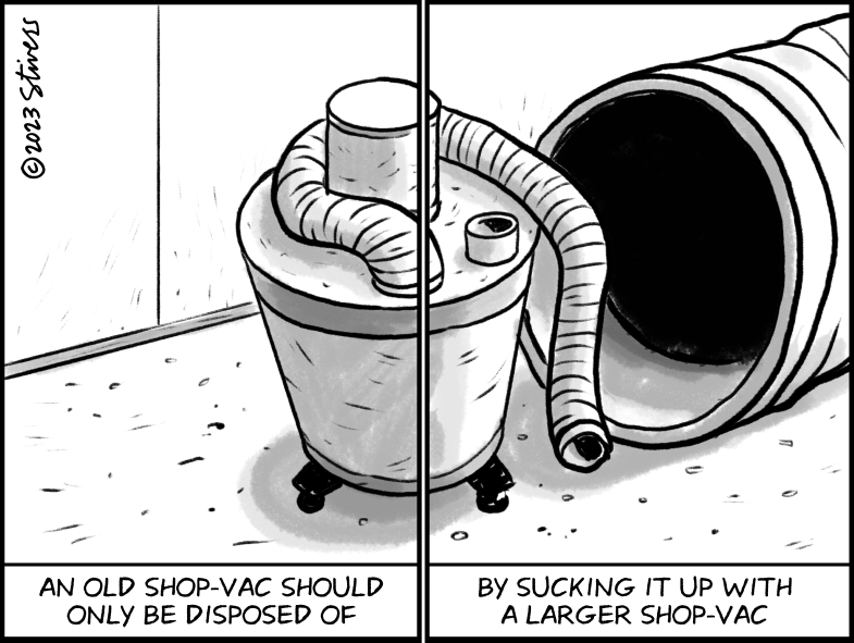 Shop-Vac disposal